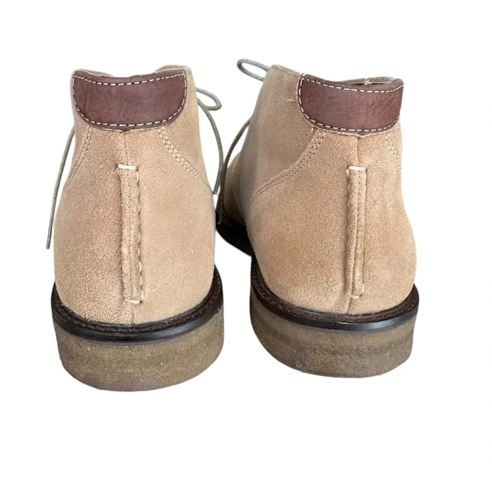 JOHNSTON & MURPHY Suede Chukka‎ Boots Tan Desert Men’s 7.5 Quiet Luxury Heritage